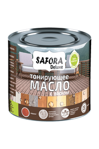 Масло (пропитка) для дерева и древесины "Продукт" Safora
